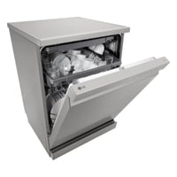 غسالة صحون LG سعة 14 مكان 9 برامج فضي DFC513FV