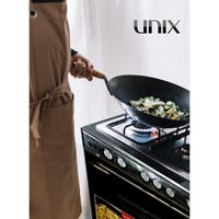 يونكس فرن مقاس بخاصية إشعال ذاتي 60x80 سم - 5 شعلا...