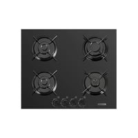 سطح غاز كوميتال زجاج اسود 4 شعلات بلت ان اشعال ذات...