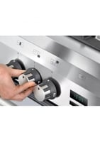 جليم غاز فرن غاز 5 شعلات - 60x90 سم - فضي - HT967G...