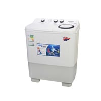 غسالة ملابس ادميرال حوضين سعة 7 كجم لون ابيض موديل...