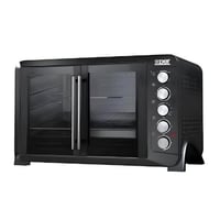 فرن اكسبير 100 لتر 2800 واط مروحة باب مزدوج اسود م...