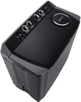 غسالة ملابس حوضين ال جي 14 كيلو - 3 برامج - أسود -...