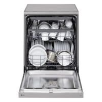 غسالة صحون LG سعة 14 مكان 9 برامج فضي DFC513FV