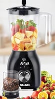 خلاط بالسون 2في1، 400وات، 1.75لتر، وعاء ومطحنة بلا...