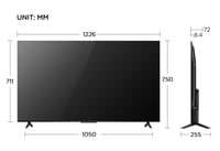 شاشة تي سي ال 55 بوصة 4K الترا اتش دي نظام التشغيل...