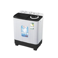 اوسكار غسالة حوضين 10 كغ نصف اوتوماتيك - أبيض - OW...