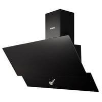 كومتيل شفاط زجاجى ديكور - 90 سم - تركى - أسود - DA...