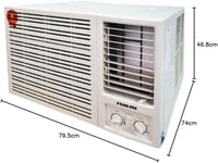 نيكاي مكيف شباك روتاري - 20000 وحدة - حار وبارد -...