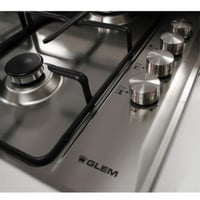 فرن غاز جليم غاز مسطح 86 سم 4 عيون غاز + 2 كهرباء...