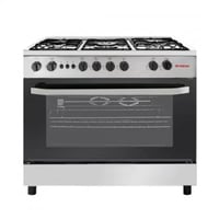 فرن غاز فريش 5 عيون 60*90 سم أمان تام شبك خفيف است...