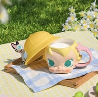 Baby Molly & Baby Tabby Series-Big Head Ceramic Cu...