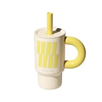 BABA CUP اصفر وابيض