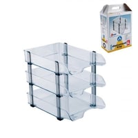 رفوف تنظيم الاوراق , 3 رفوف ثابتة ,A4