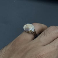 خاتم فضة ملكي حجر عقيق