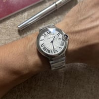 طقم ساعة وقلم كارتييه