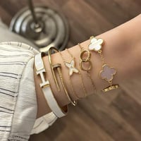 طقم اساور ذهبي