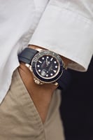 رولكس رجالي ياخت ماستر ربل اسود ذهبي