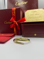 اسوارة ستيل ذهبي فصوص