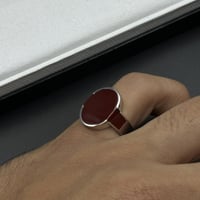 خاتم فضة ملكي