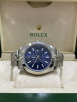 رولكس رجالي ديت جست مينا ازرق