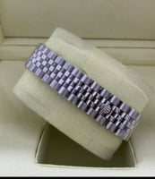 رولكس رجالي ديت جست فضي مينا رمادي c