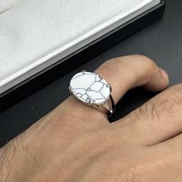 خاتم فضة ملكي