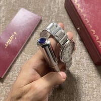 طقم ساعة وقلم كارتييه