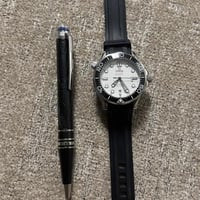 طقم ساعة اوميقا وقلم كارتييه