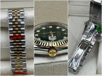 ساعة رولكس رجالي - بطارية