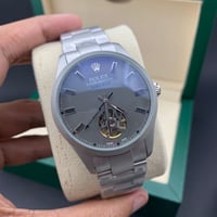 رولكس رجالي لابيلنوير فضي مينا رمينا رمادي