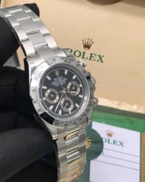 رولكس رجالي ديتونه فضي مينا اسود