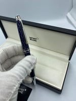 قلم مون بلانك كحلي