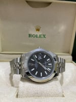 رولكس رجالي ديت جست مينا رمادي