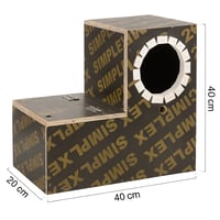 بياضة خشبية محلية الصنع لإنتاج وتفريخ طيور الدرة ا...