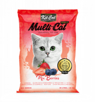 كت كات رمل لجميع انواع القطط خليط التوت والفراولة...