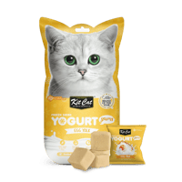 ‎كت كات مكافآت قطط مكعبات الزبادي المجففة - نكهات...
