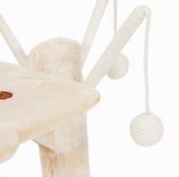 خداشة قطط ثنائية (مقعد وخداشة على شكل قوس مع سنارة...