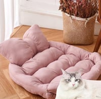 سرير للقطط والحيوانات الاليفة فرشة قطنية حجم كبير