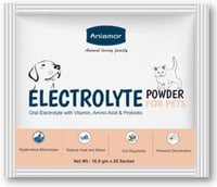 أنيامور إلكتروليت بودرة الجفاف للقطط والحيوانات ال...