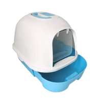 ليتر بوكس مغلق مع درج سحب ومجرفة اضافية - حجم كبير