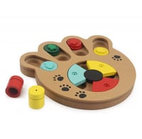 لعبة خشبية مسلية للقطط والحيوانات الاليفة على شكل...