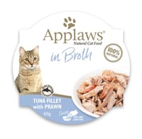 صحن ابلاوز طعام رطب للقطط تونا مع الجمبري Applaws...