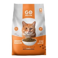 طعام قطط Go Meow بالدجاج – 20 كجم | بروتين 32% دهو...
