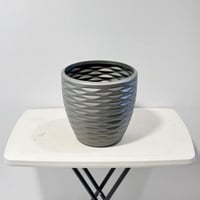 مركن حوض نباتات تصميم دايموند دائري بلاستيك مقاس 2...