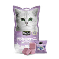 ‎كت كات مكافآت قطط مكعبات الزبادي المجففة - نكهات...
