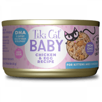 تيكي كات بيبي معلبات قطط وجبة كاملة من شرائح الدجا...