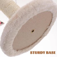 خداشة للقطط بتصميم هادئ مع سطح من الفرو الناعم - ح...