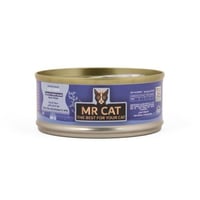 مستر كات سمك المحيط مع الدجاج بالجيلي طعام القطط ا...