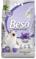 Beso clumping cat litter رمل قطط بيسو 10L روائح مخ...